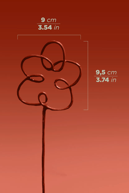 Big Anemone Vase & Bouquet Sculpture