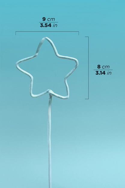 Big Star Vase & Bouquet Sculpture