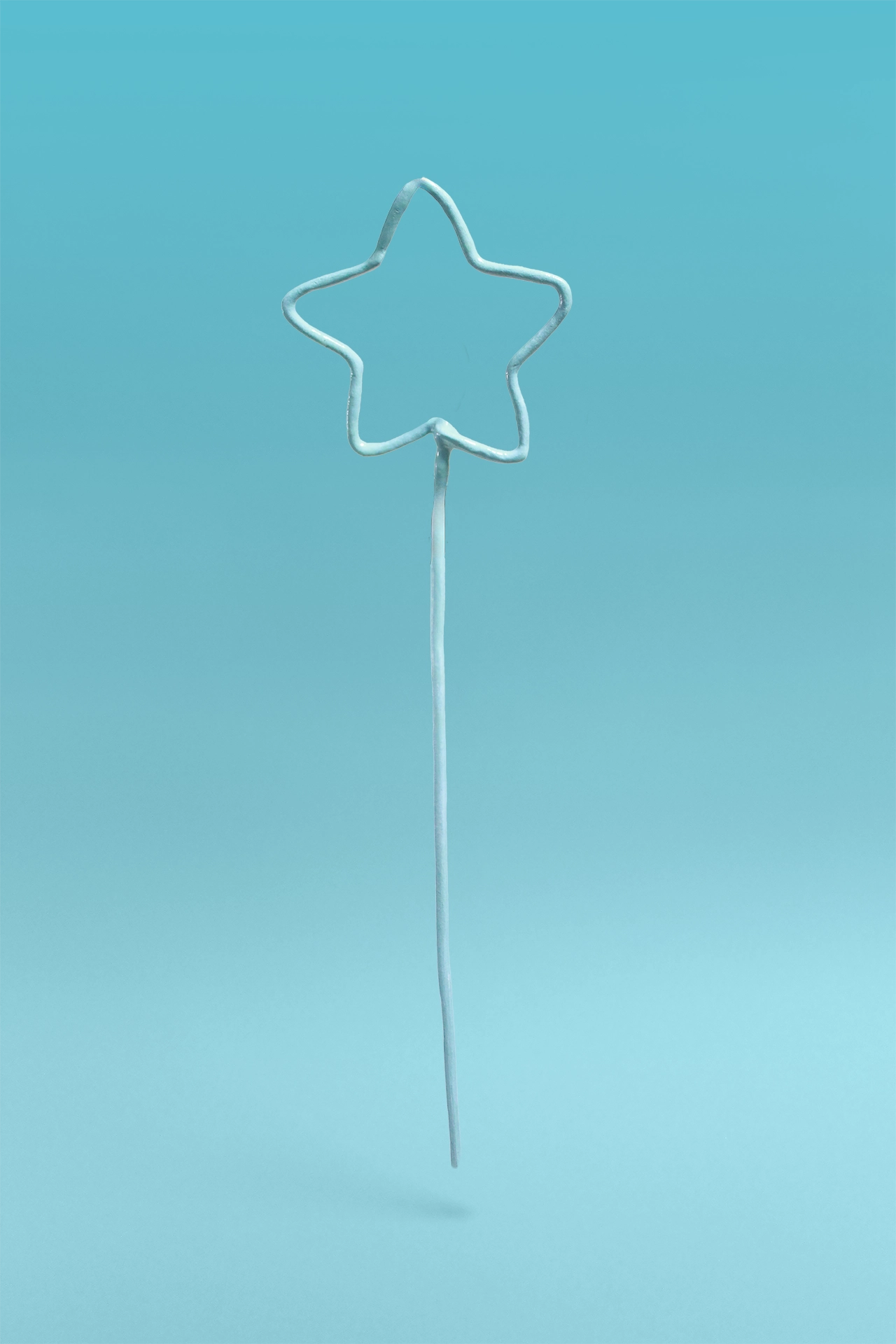 Big Star Vase & Bouquet Sculpture