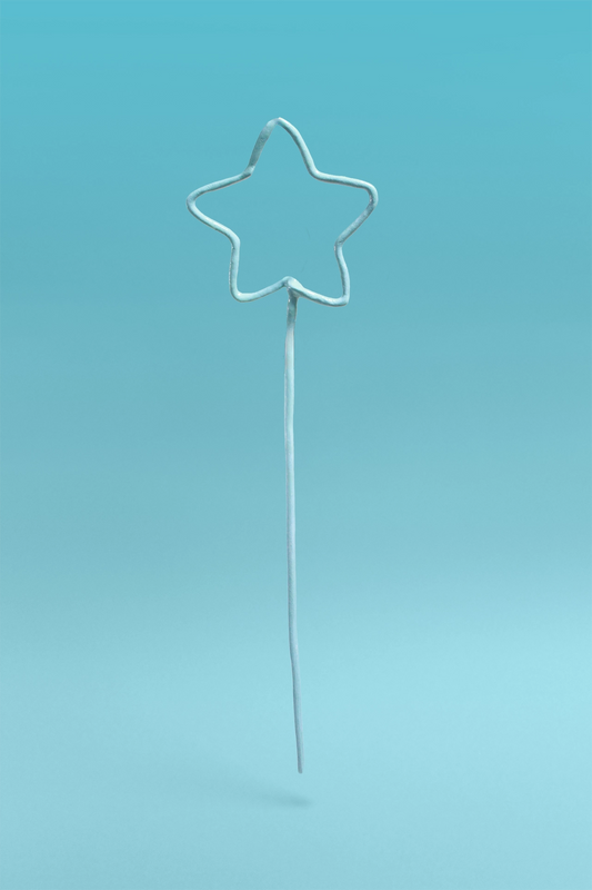 Big Star Vase & Bouquet Sculpture